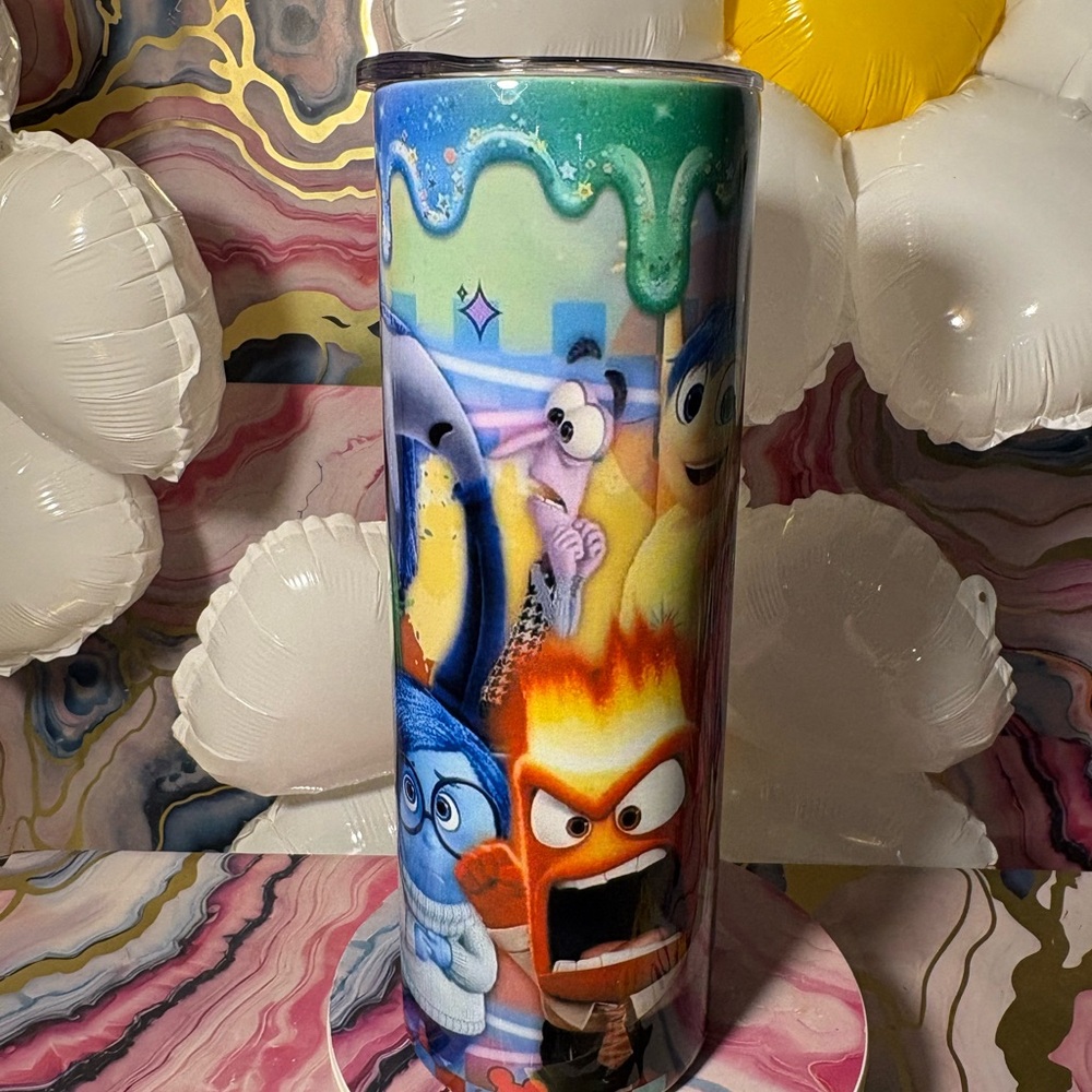 Colorful Character Tumbler
